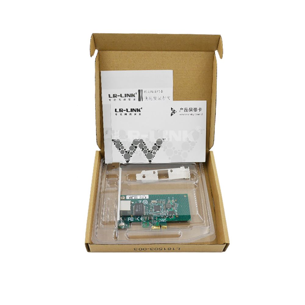 Сетевой адаптер LR-LINK LREC9204CT Intel I210AT PCI-E x1 1GB 1 X RJ45 I210-T1