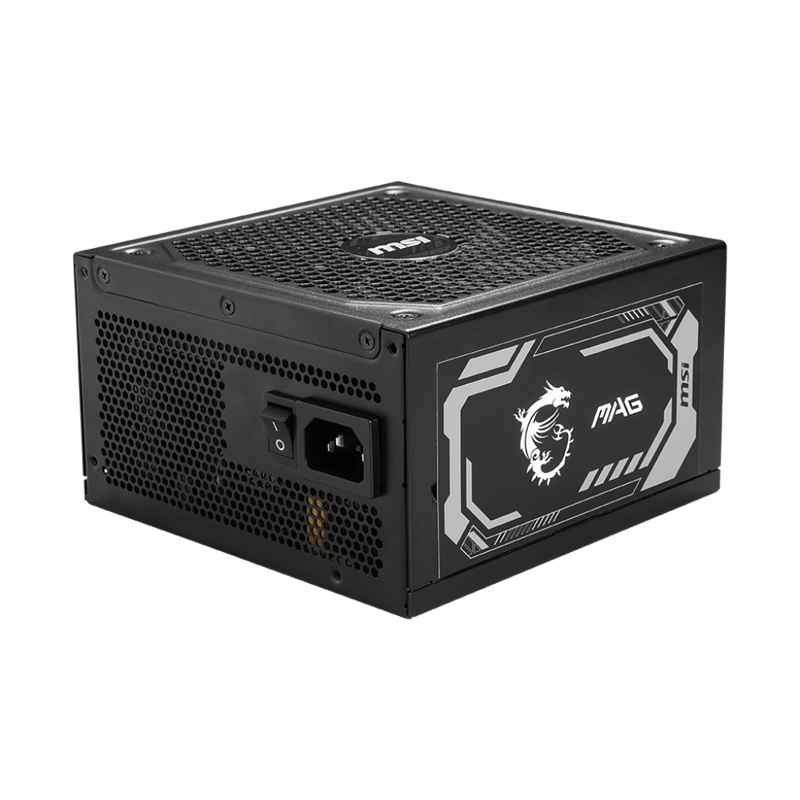 Блок питания MSI ATX 1250W MAG A1250GL Gen.5 80+ gold (20+4pin) APFC 135mm fan 12xSATA Cab Manag RTL