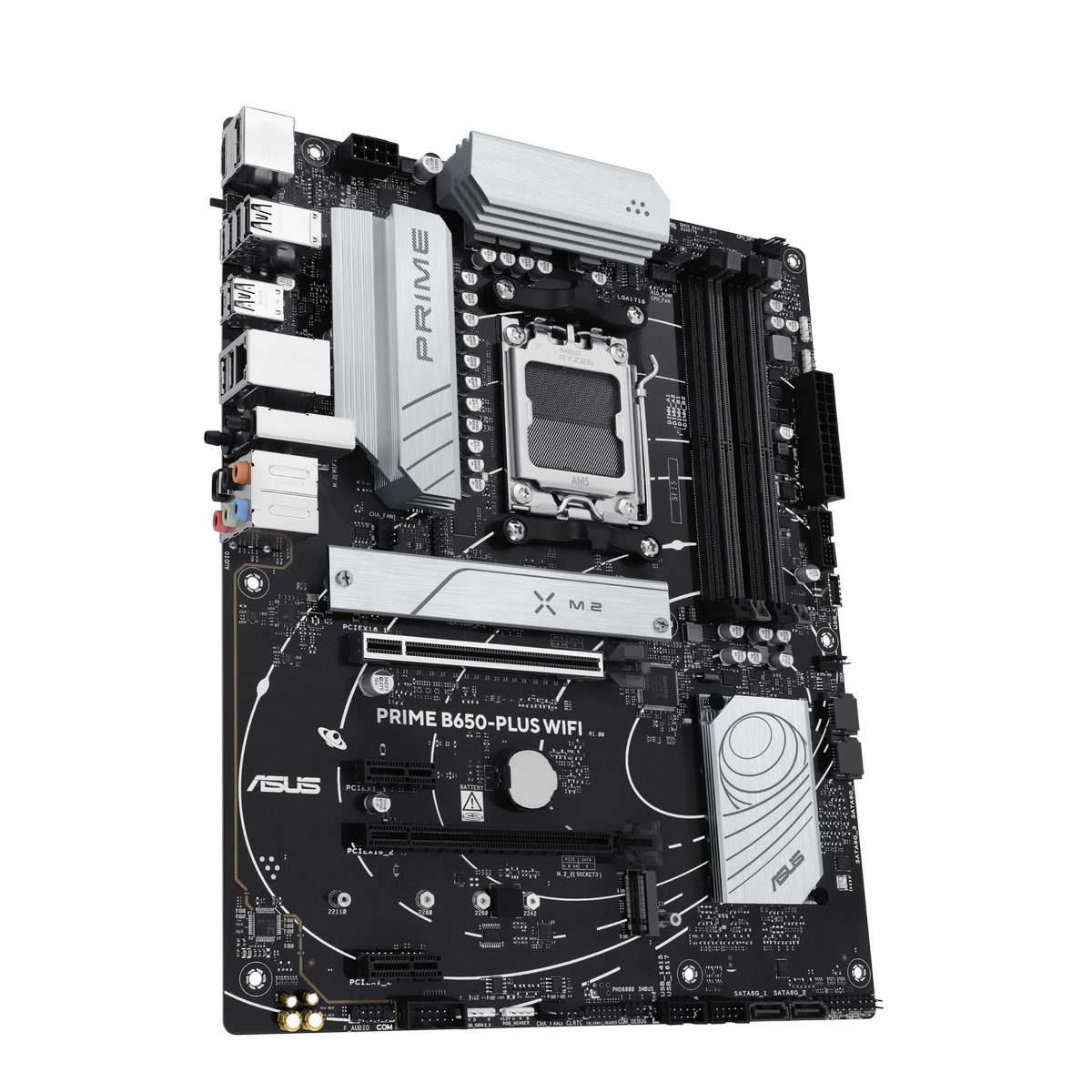 Материнская плата Asus PRIME B650-PLUS WIFI Socket AM5 AMD B650 4xDDR5 ATX AC`97 8ch(7.1) 2.5Gg RAID