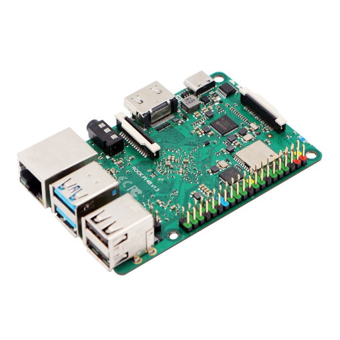 ПК Мини RockPi Rock Pi 4ARK3399/4Gb /noOS/GbitEth