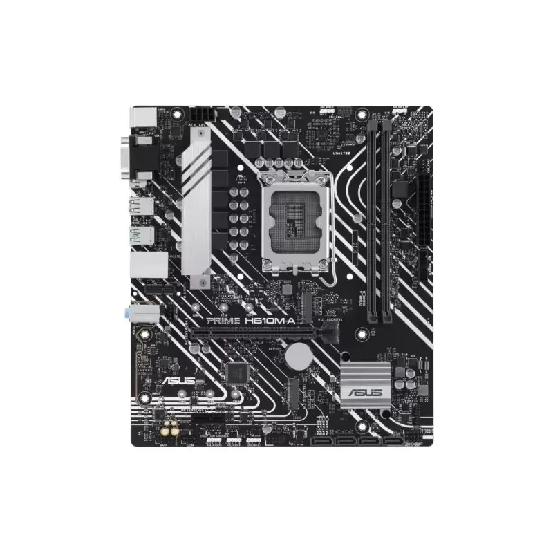 Материнская плата Asus PRIME H610M-A-CSM Soc-1700 Intel H610 2xDDR5 mATX AC`97 8ch(7.1) GbLAN+VGA+HD