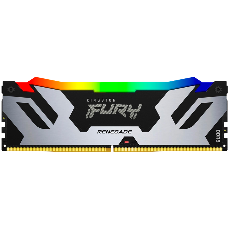 Память DDR5 48GB 6000MHz Kingston KF560C32RSA-48 Fury Renegade Silver RGB RTL Gaming PC5-48000 CL32 