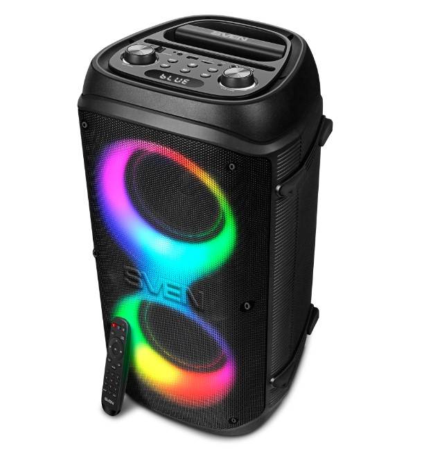 Колонка порт. Sven PS-800 черный 100W 2.0 BT 10м 4400mAh (SV-021511)