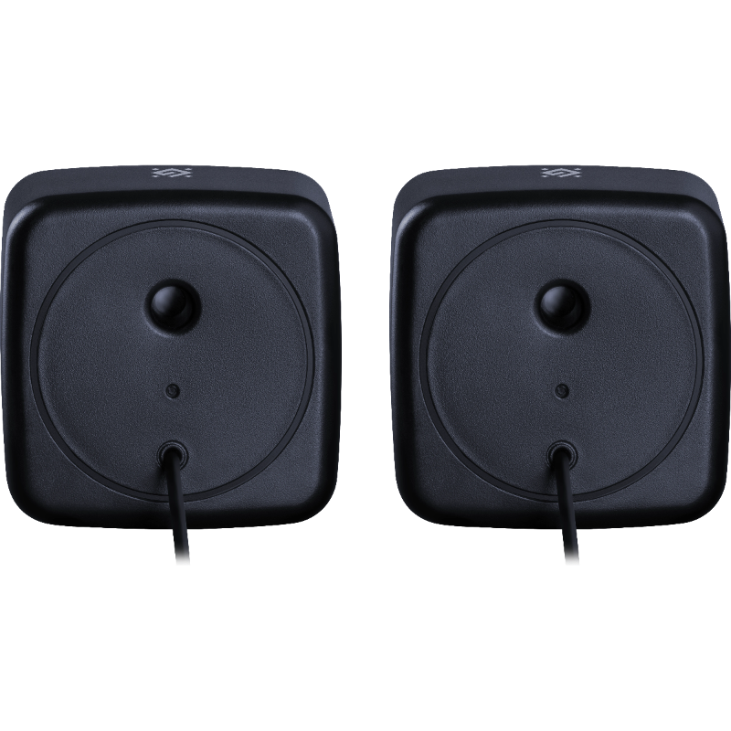 Колонки Defender 2.0 Solar 7 6Вт, подсветка, питание от USB