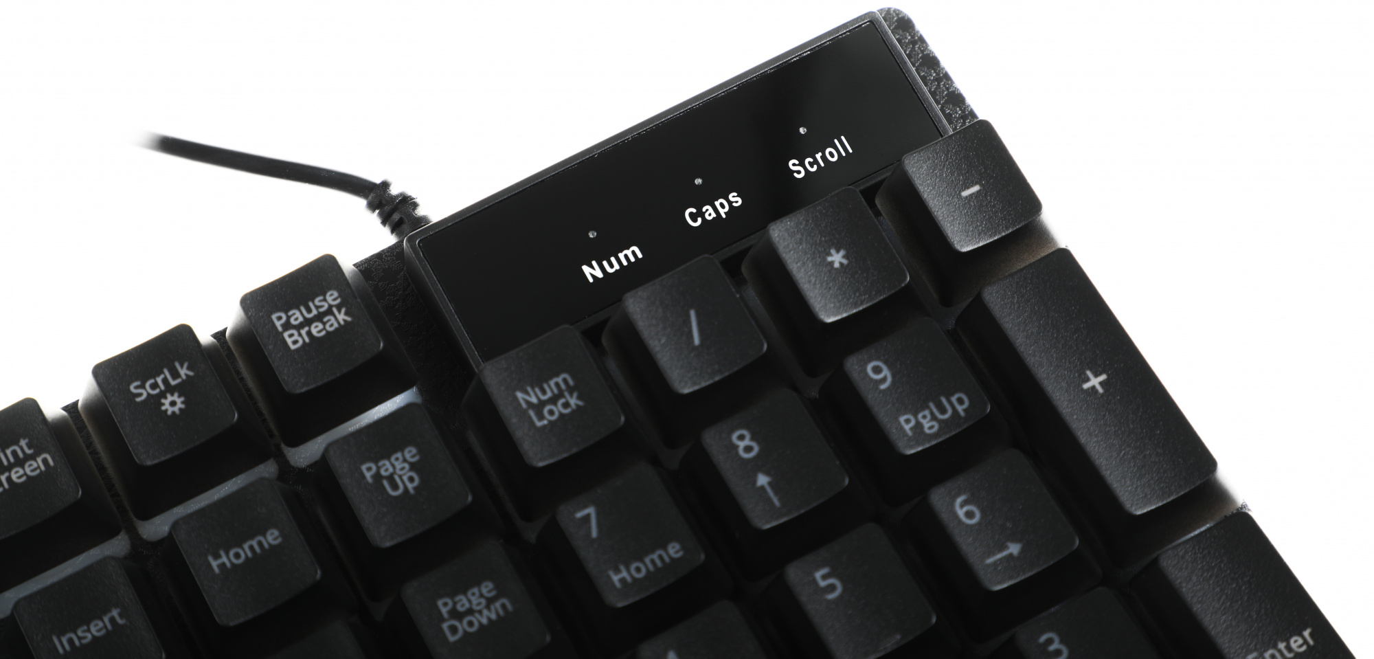 Клавиатура + мышь Defender Glion клав:черный мышь:черный/красный USB LED (45123)