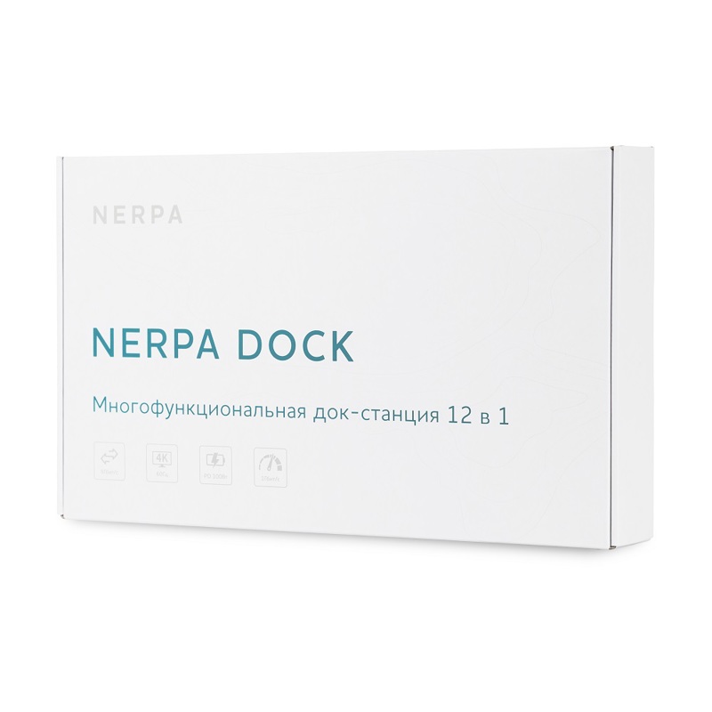 Док-станция для ноутбука NERPA laptop stand (1xUSB-C 100W PD, 2xHDMI 4K@30Hz, 1xDP 4K@30Hz, 3xUSB-A 