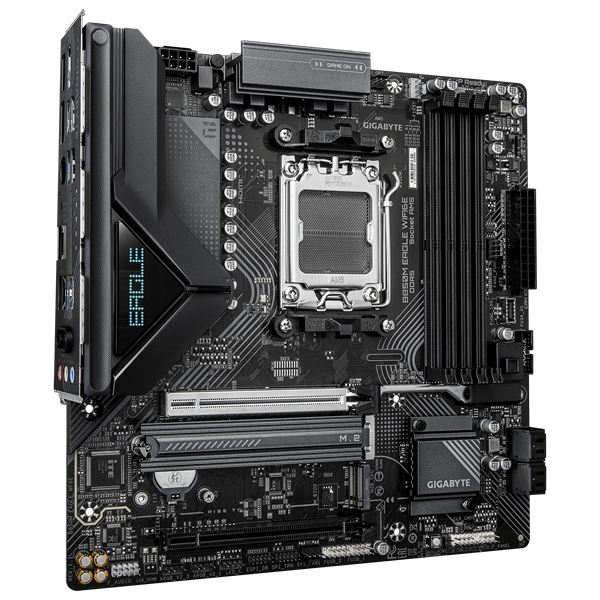 Материнская плата Gigabyte B850M EAGLE WIFI6E Socket AM5 AMD B850 4xDDR5 mATX AC`97 8ch(7.1) 2.5Gg R