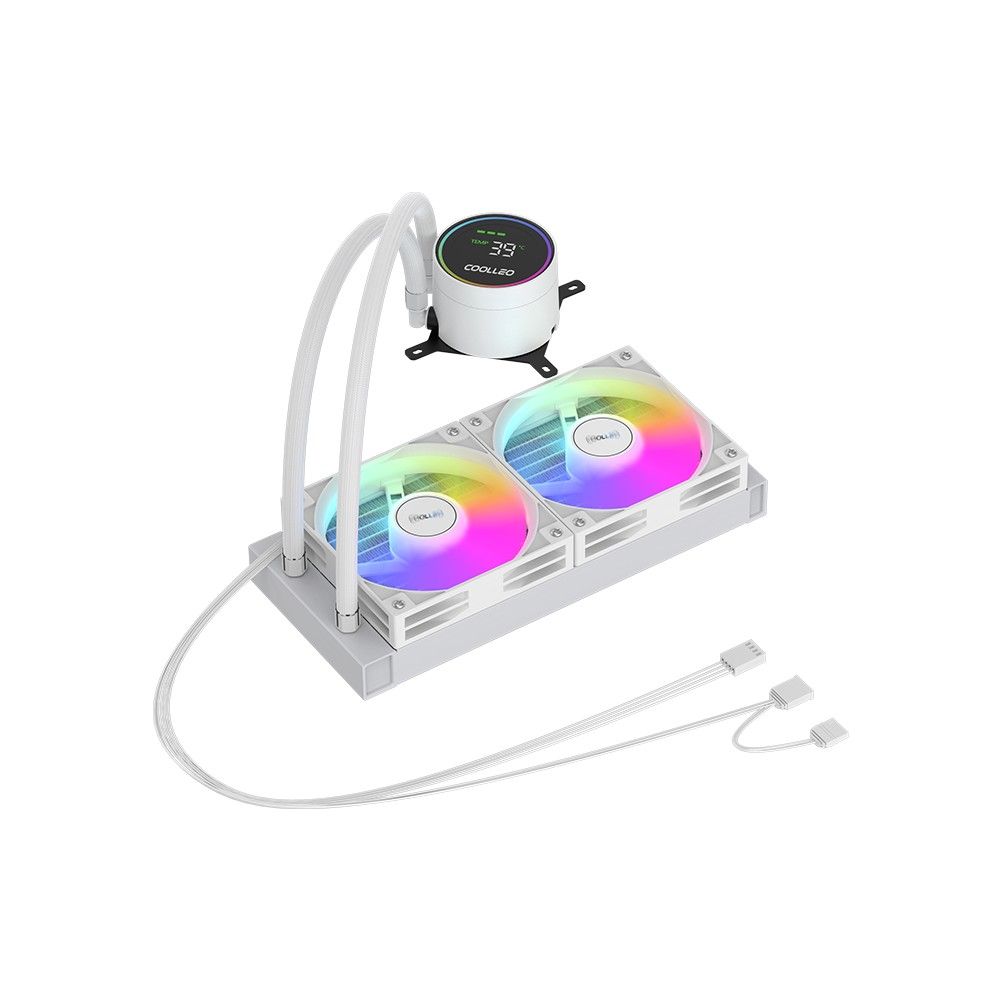 Жидкостная система охлаждения Coolleo ICE Fairy DIG 240 LITE WH (DIG-240-LITE-WH)