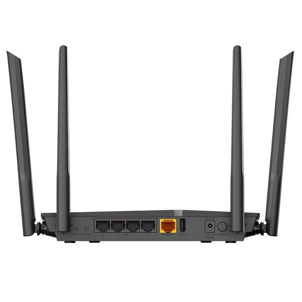 Роутер беспроводной D-Link DIR-1260/RU/R1A AC1200 10/100/1000BASE-TX/4G ready черный