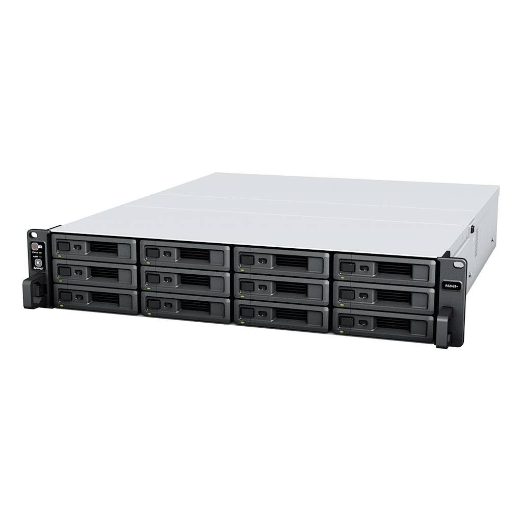 Система хранения данных Synology 2U/12bay QC 3,6GhzCPU/8Gb(32)/RAID0,1,10,5,6/upto 24HDD (1xRX1223RP