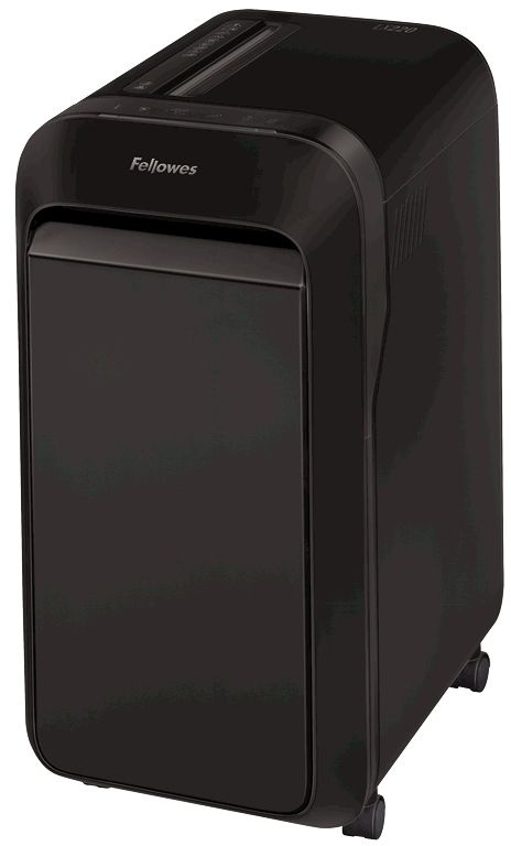Шредер Fellowes PowerShred LX220 черный (секр.P-4) фрагменты 20лист. 30лтр. скрепки скобы пл.карты