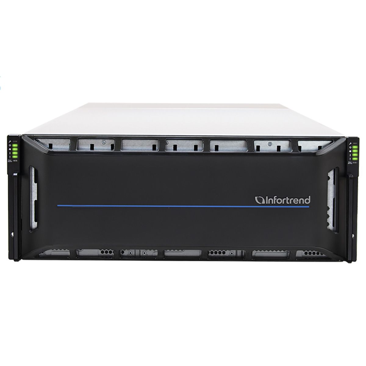 Сетевой накопитель Infortrend CS 2060D-J 4U/60bay, scale-out NAS, dual nodes subsystem including 2x4