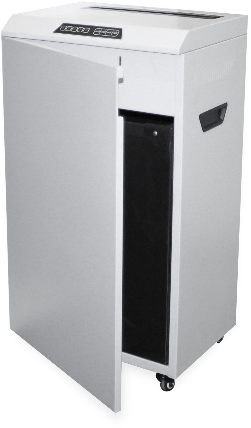 Шредер Heleos УО65-4 серый (секр.P-4) фрагменты 30лист. 65лтр. скрепки скобы пл.карты CD