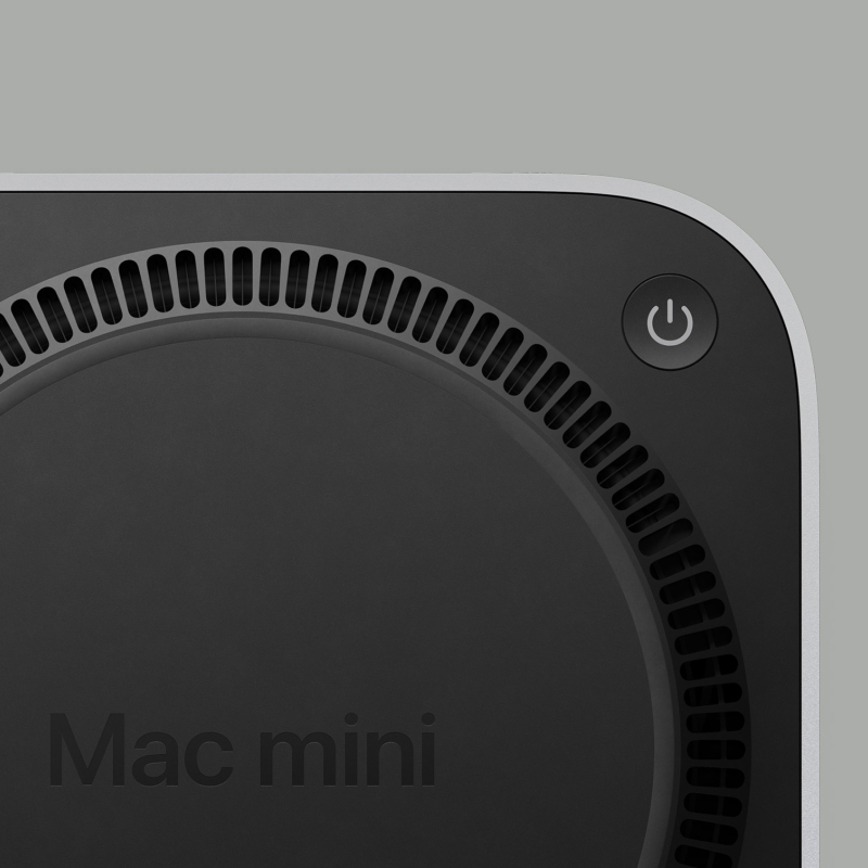 Компьютер Apple Mac Mini (2024) M4 Pro chip 12-core CPU and 16-core GPU, 24GB, 512GB, silver 