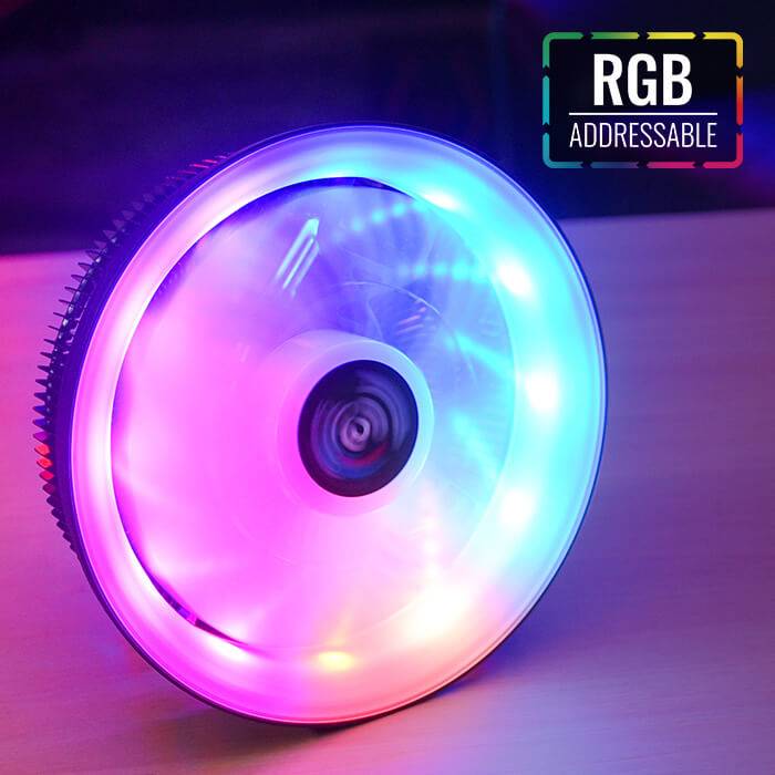 Кулер CPU Aerocool Core Plus (универсальный, 110W, 25.4 dB, 600-1800 rpm, 120мм, 4pin, алюминий) RTL