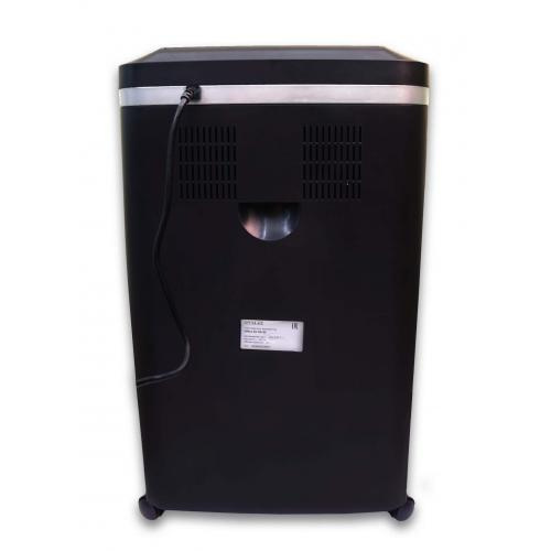 Шредер Office Kit SA80 2x10 с автоподачей (секр.P-5) фрагменты 80лист. 20лтр. скрепки скобы пл.карты