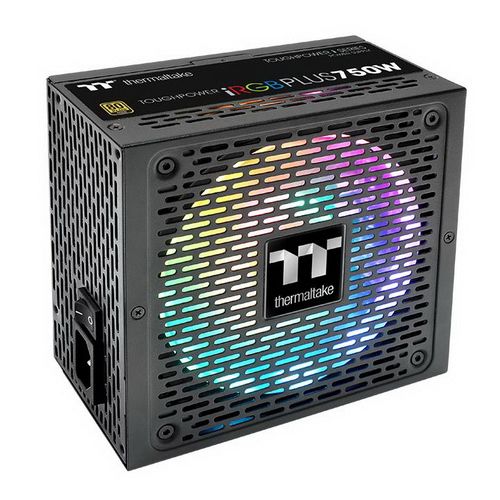 Блок питания Thermaltake ATX 750W Toughpower iRGB Plus 80+ gold (24+4+4pin) APFC 140mm fan color LED