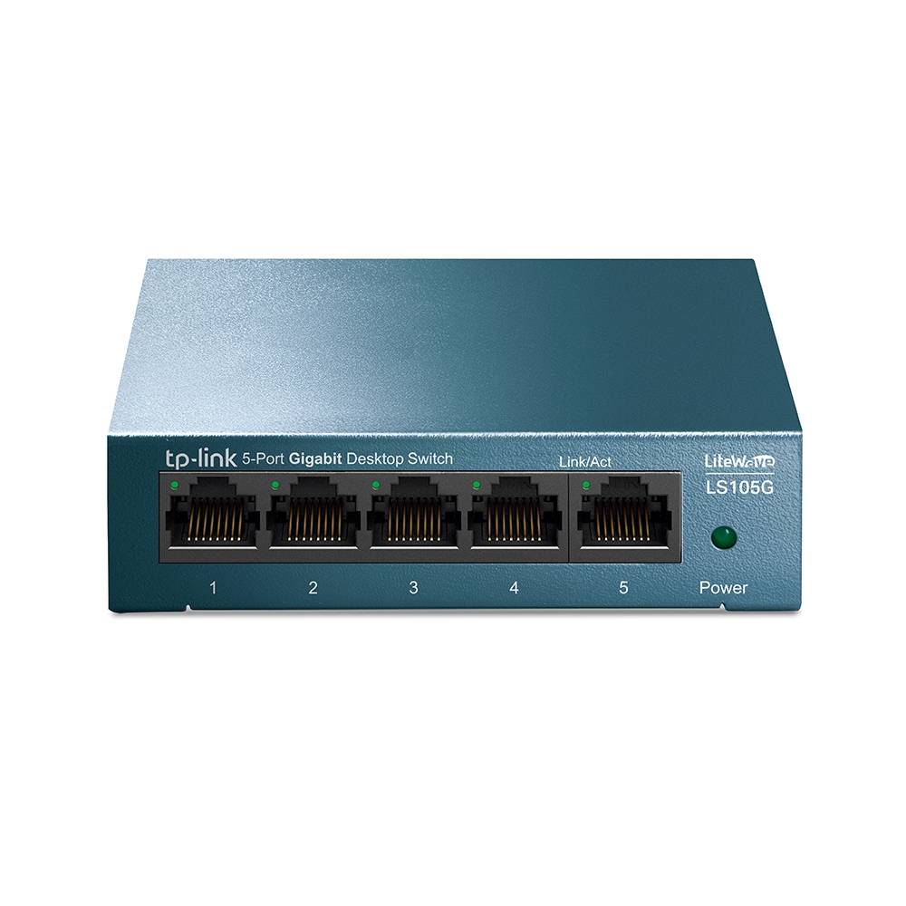 Коммутатор TP-Link LS105G (L2) 5x1Гбит/с неуправляемый