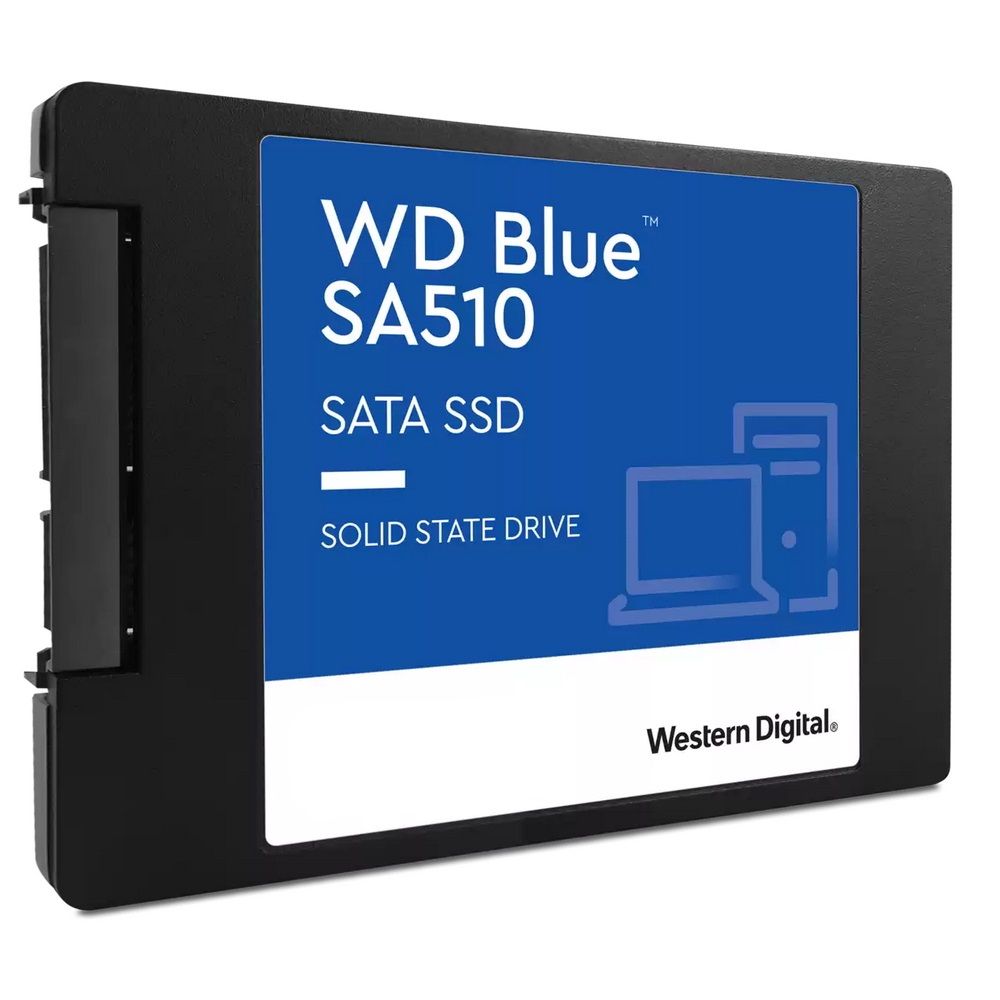 Твердотельный накопитель Western Digital Blue SA510 SSD 2,5" SATA 1Tb, WDS100T3B0A, 1 year