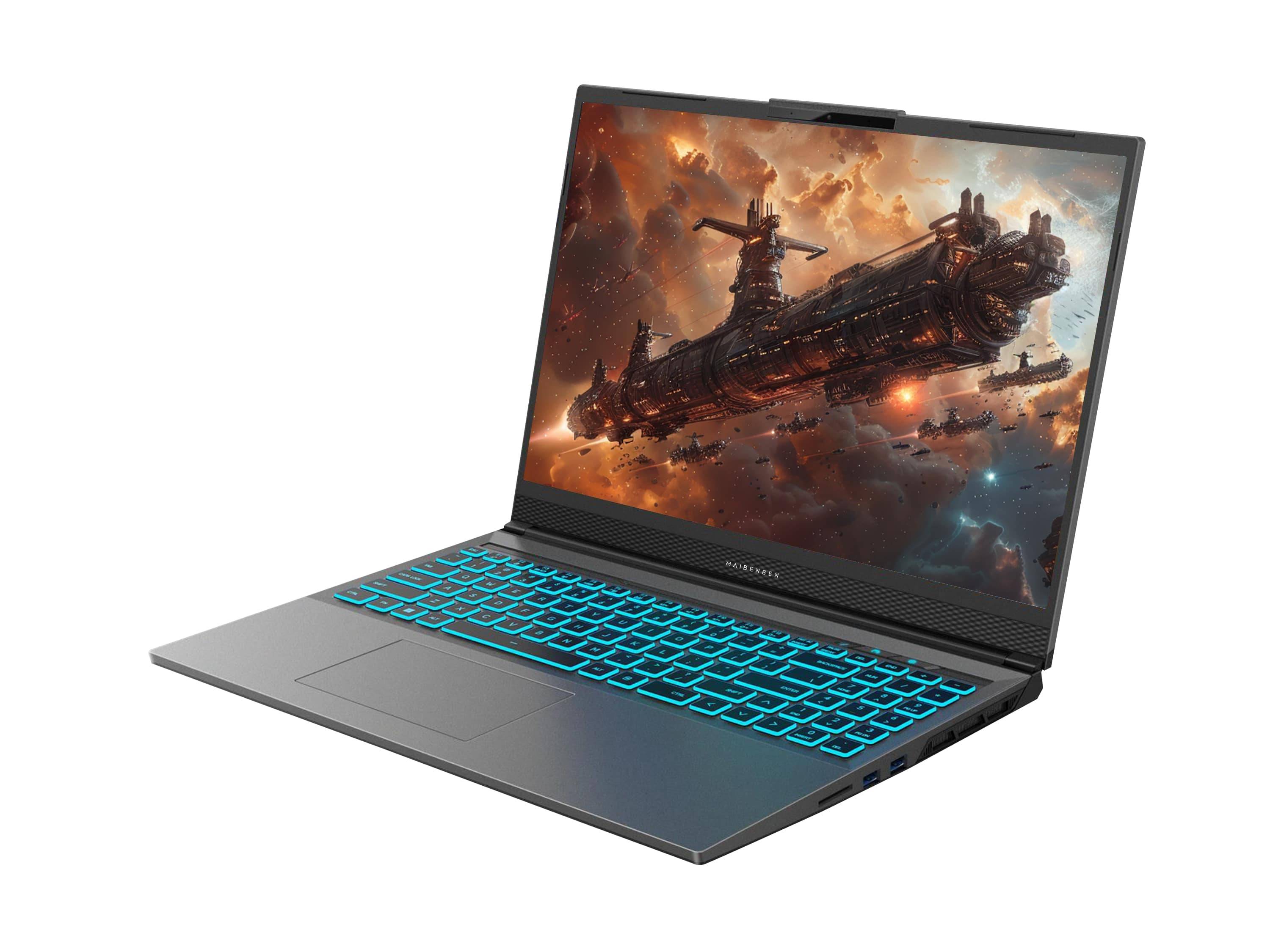Ноутбук Maibenben X16A-R77735 16" WUXGA IPS 120Hz, AMD R7-7735HS, 16Gb, 1Tb SSD, NVidia RTX3050 4Gb,