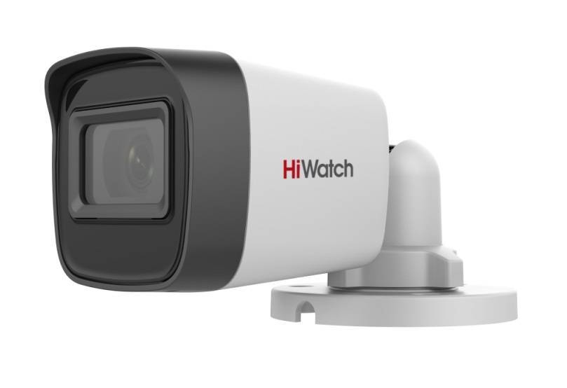 Камера видеонаблюдения аналоговая HiWatch Ecoline HDC-B020(B)(2.8mm) 2.8-2.8мм HD-TVI цв. корп.:белы