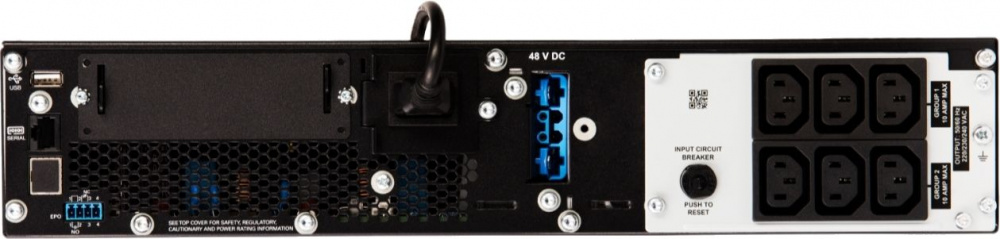 Источник бесперебойного питания APC Smart-UPS SRT SRT1000RMXLI-NC 1000Вт 1000ВА черный