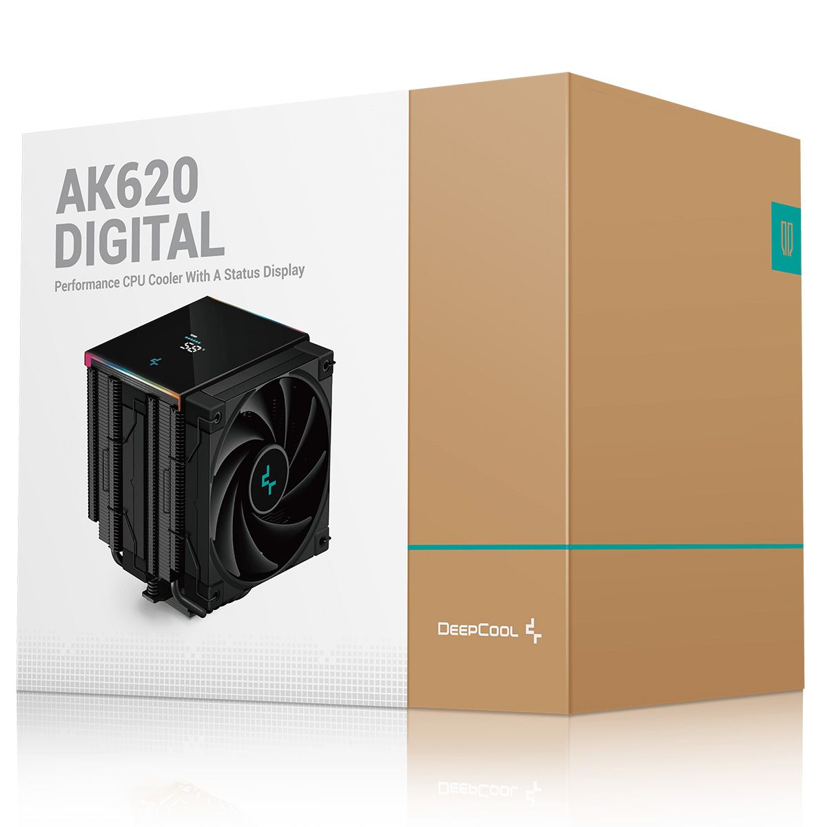 Устройство охлаждения(кулер) Deepcool AK620 Soc-AM5/AM4/1200/1700/1851 черный 4-pin 11-28dB Al+Cu 26