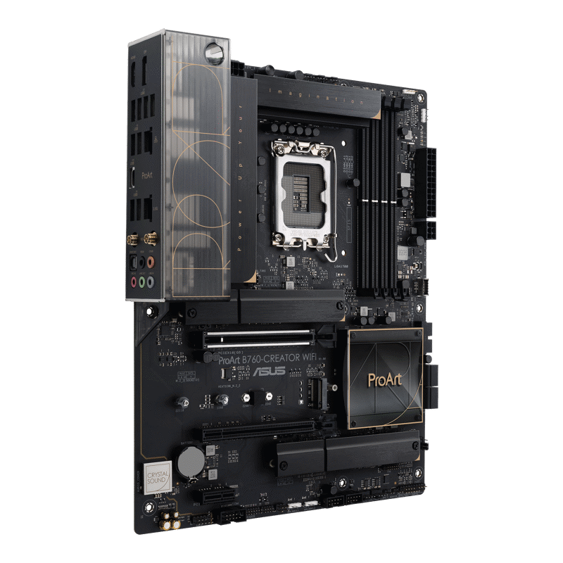 Материнская плата Asus PROART B760-CREATOR WIFI Soc-1700 Intel B760 4xDDR5 ATX AC`97 8ch(7.1) 1 x 2.