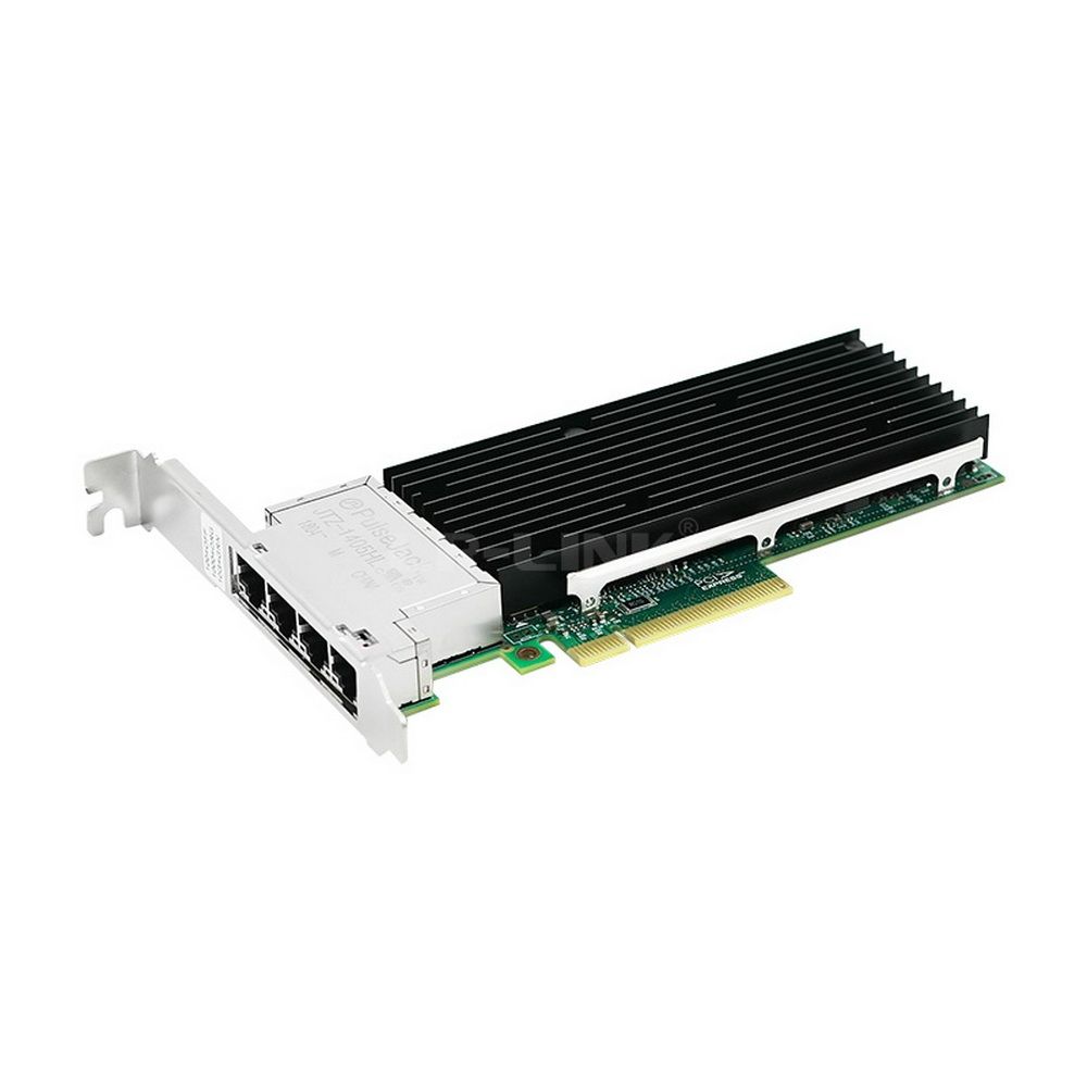 Сетевой адаптер LR-LINK LREC9804BT Intel XL710-BM1+EZX557AT4 PCI-E 3.0 x8 10GB 4X RJ45 X710-T4
