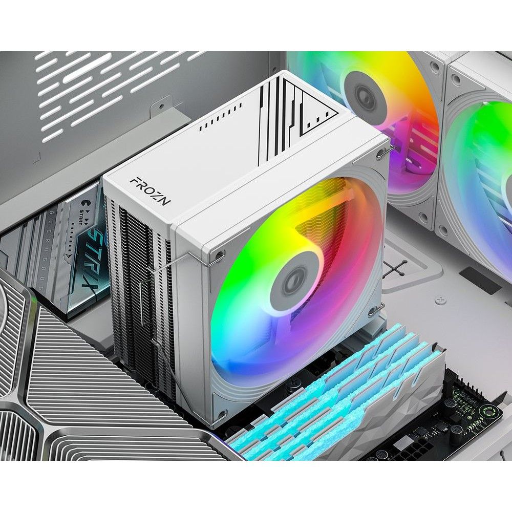 Охлаждение CPU Cooler for CPU ID-COOLING FROZN A410 SE ARGB White S1155/1156/1150/1151/1200/1700/185