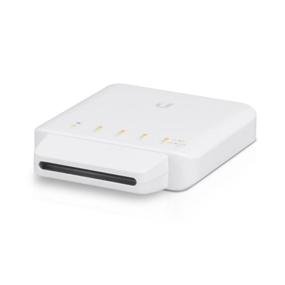 Коммутатор Ubiquiti UniFi Switch Flex |USW-Flex| PoE-коммутатор, 5х 1G RJ45, раздача 46 Вт (027595)