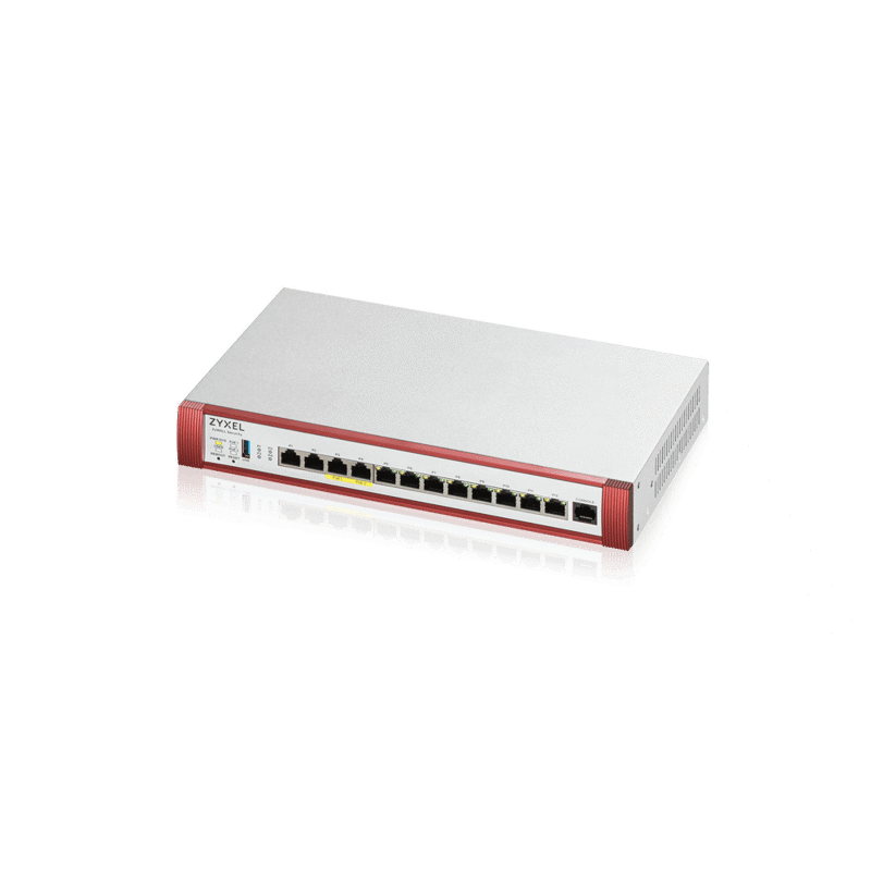 Межсетевой экран Zyxel USG FLEX 500H, Rack, 2xRJ-45: 1/2.5G (LAN/WAN), 2xRJ-45: 1/2.5G PoE+ (LAN/WAN