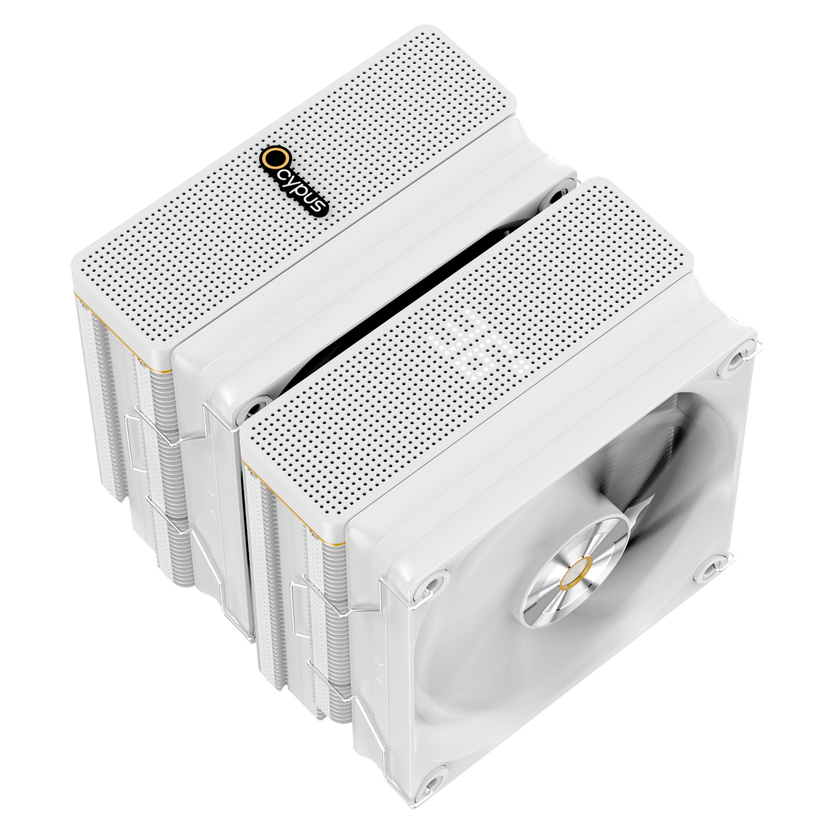 Кулер для процессора Ocypus Iota A62 WH, 2x120mm FAN, Display Panel, 6 HEAT PIPES, 4-PIN PWM, 500-20