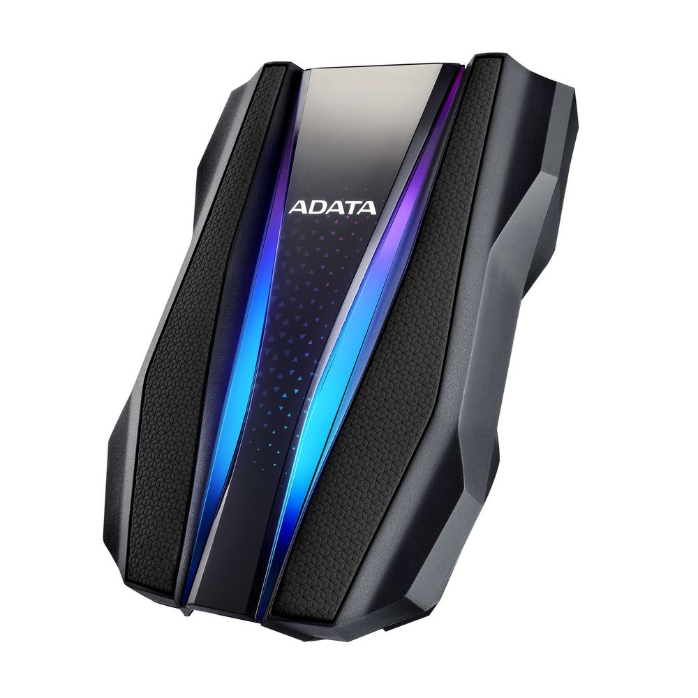Жесткий диск внешний ADATA HD770G AHD770G-2TU32G1-CBK 2TB 2.5" USB 3.2 Gen 1, RGB, Military-gra