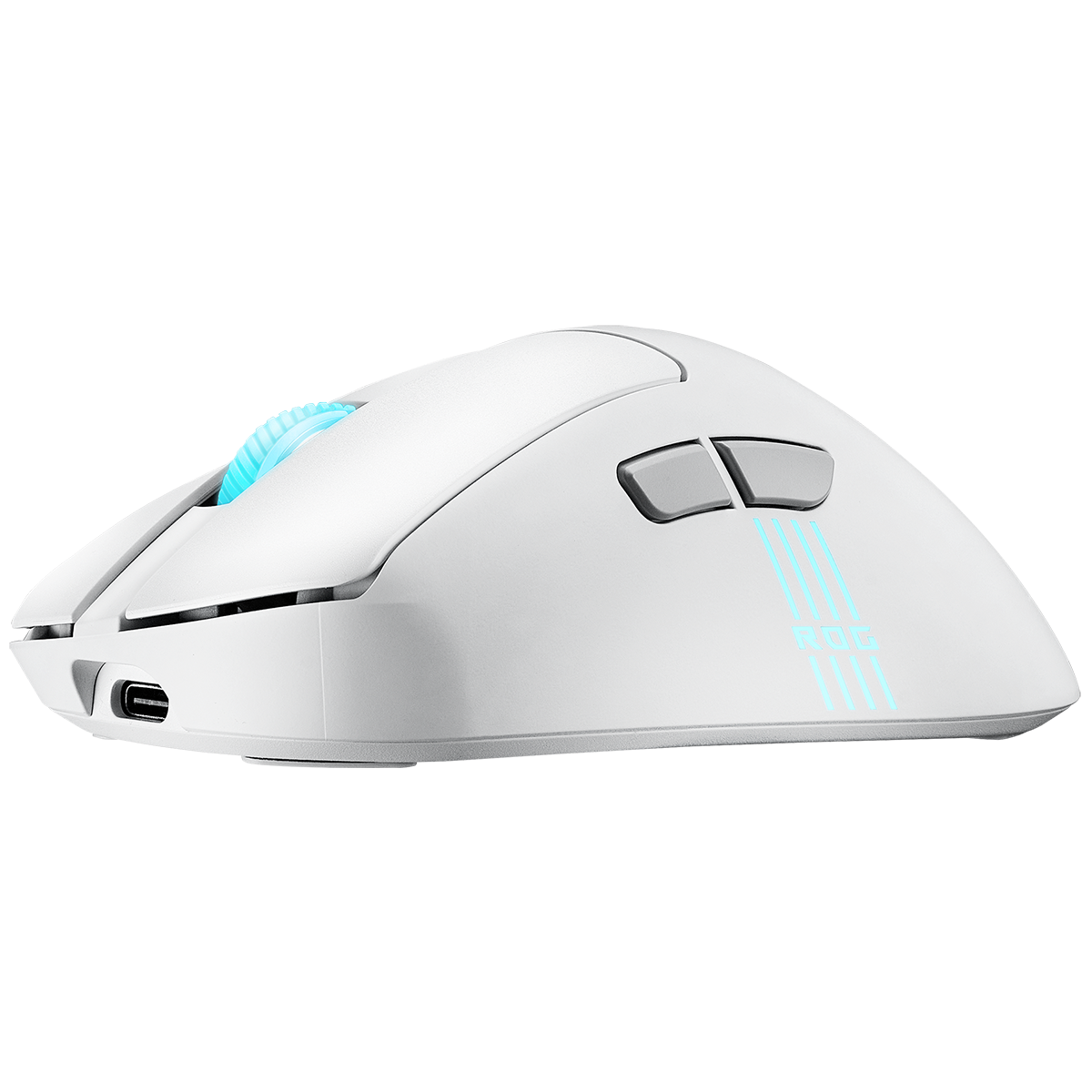 Мышь ASUS P722 ROG KERIS II ORIGIN/WHT 65g 42,000DPI Bluetooth 5.1 2.4GHz 7buttons