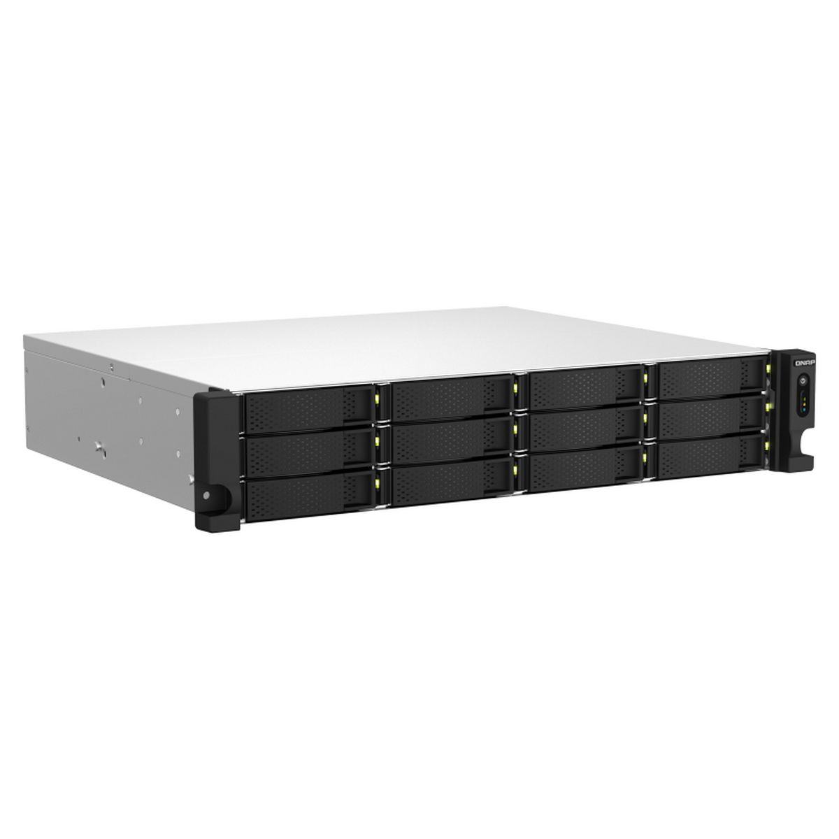 Системы хранения данных QNAP SMB 2U/12bay QC 2,0GhzCPU/8Gb(upto16Gb)/upto 24HDD with TL-R1200S-RP/SA