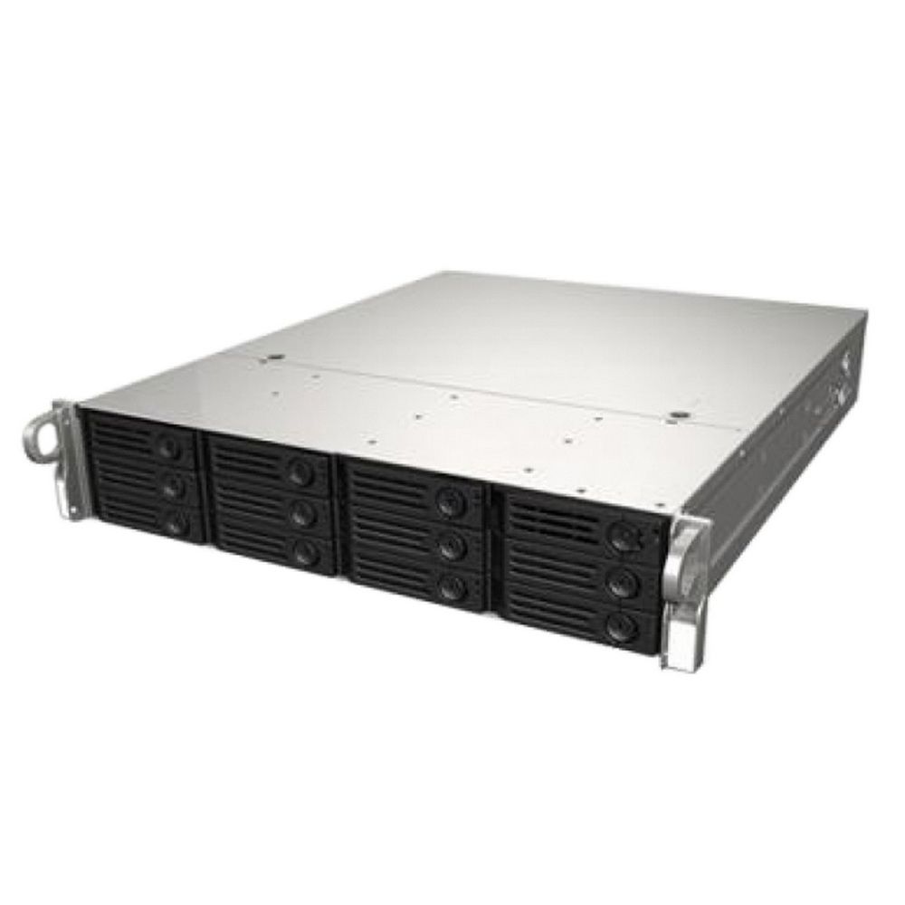 Корпус Ablecom CS-R26-15P, PSU: CRPS(1+1), Acbel: 800W, HDD Tray: 12, 12-port 12Gbps SAS/SATA to 3-p