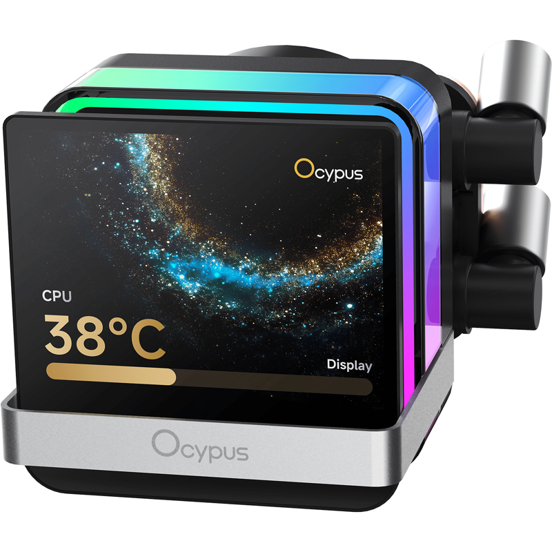 Система жидкостного охлаждения Ocypus Sigma L24 PRO BK (290W, 240mm, LED, Black, ARGB/ Fans: 2x120mm