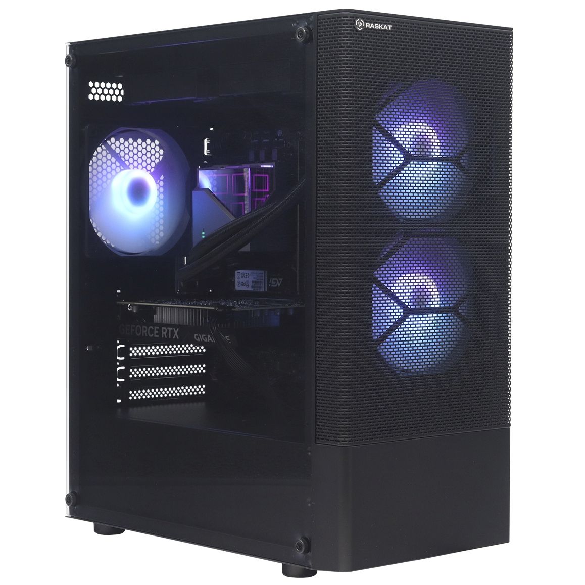 Компьютер Raskat Strike 520 (Intel Core i5-12400F, H610, RAM 16Gb, SSD M.2 2280 512Gb, NVIDIA GeForc