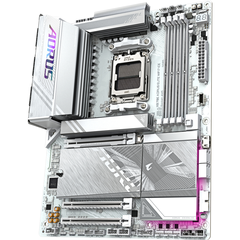 GIGABYTE X870E A ELITE WF7 ICE