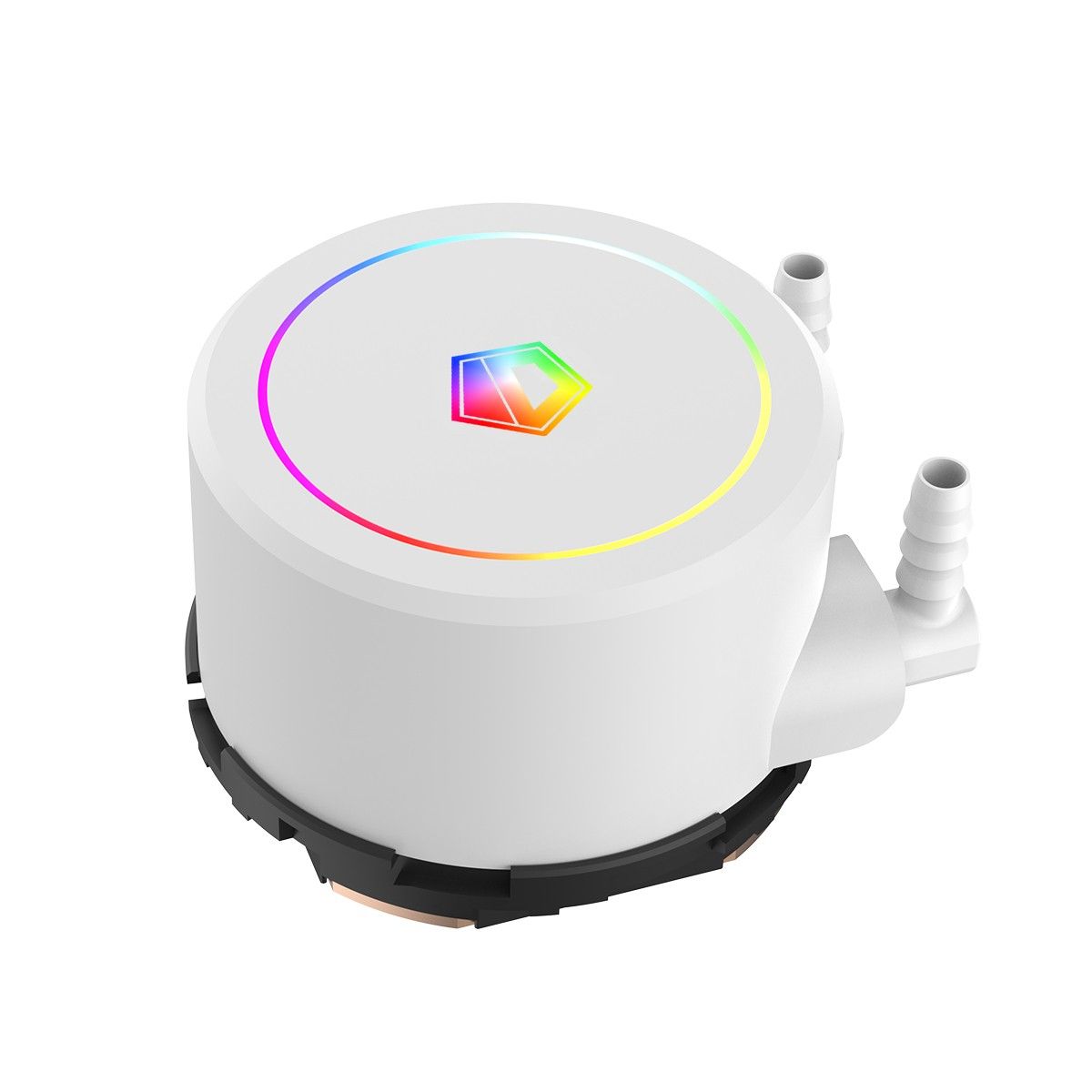 Система водяного охлаждения ID-Cooling FX240 Inf ARGB Soc-AM5/AM4/1200/1700/1851 белый 4-pin 27.2dB 