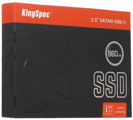 Накопитель SSD Kingspec SATA-III 960GB P4-960 2.5"
