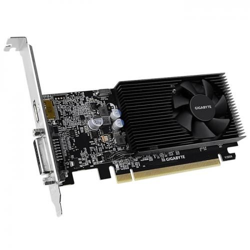 Видеокарта Gigabyte PCI-E 3.0 GV-N1030D4-2GL NVIDIA GeForce GT 1030 2Gb 64bit DDR4 1177/2100 DVIx1 H