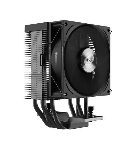 Кулер для процессора PCCooler R400 S115X/1200/1700/AM4/AM5 (TDP 180W, 90mm Non LED Fan, 4 тепловые т