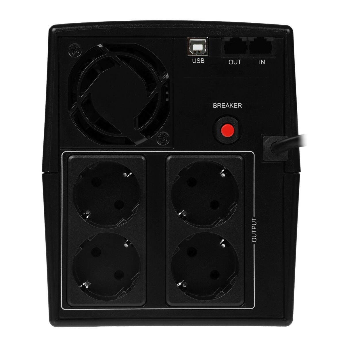 Источник бесперебойного питания Ippon Back Basic 2200 Euro 1320Вт 2200ВА черный