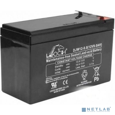 Leoch Батарея DJW12-9.0 (12V 9Ah)  F2