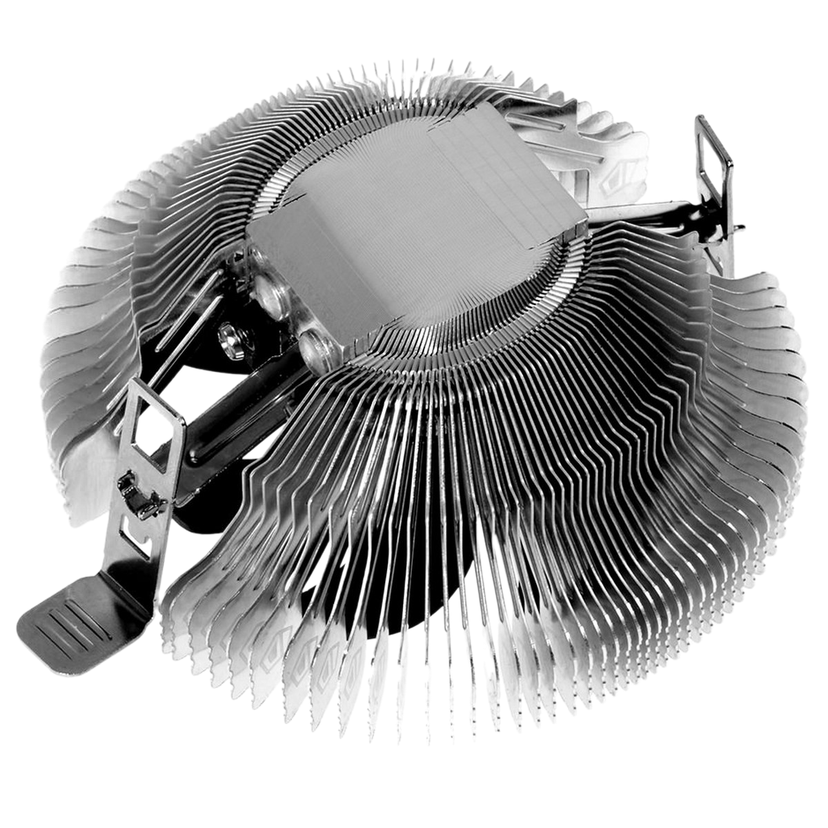 Устройство охлаждения(кулер) ID-Cooling DK-01S Soc-AM5/AM4/1200/1700/1851 черный 3-pin 24dB Al 65W 1