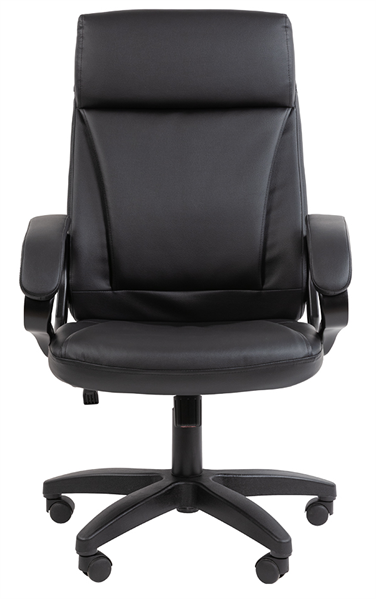 Офисное кресло Chairman    794 LT   Россия    чер.пласт экокожа черная