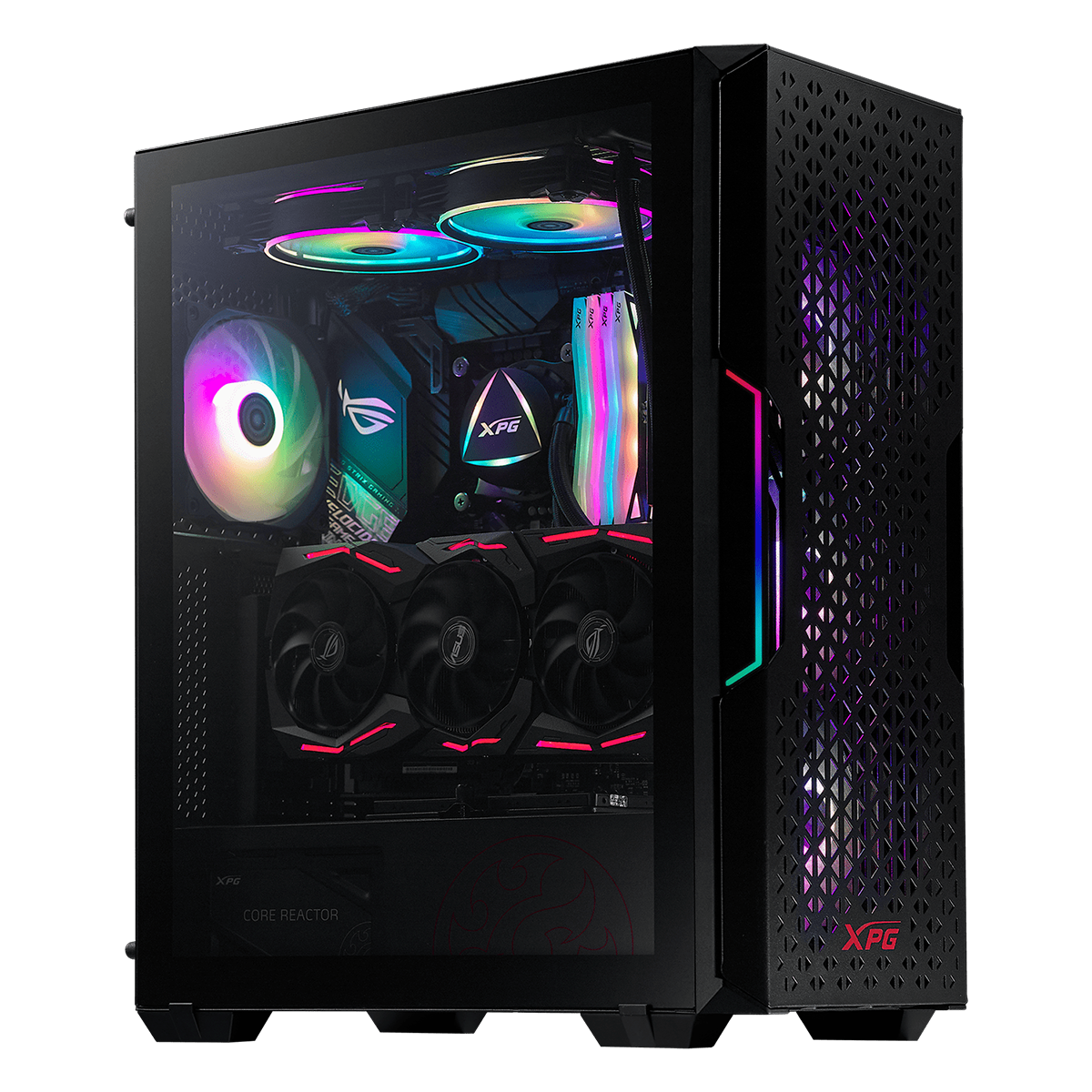 Корпус для ПК XPG STARKERAIRBTFMTA-BKCWW