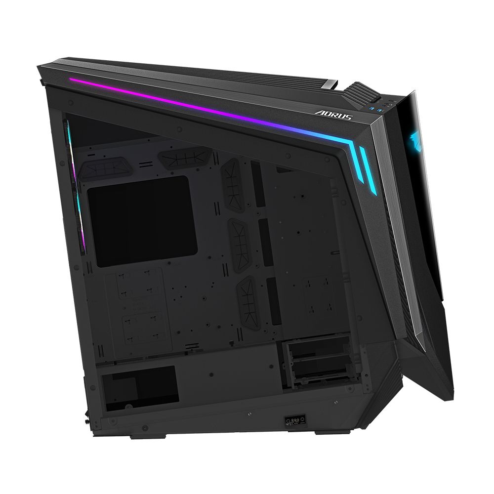 Корпус Gigabyte AORUS C700 Glass FullTower, E-ATX, USB-C x1, USB3.0 X4, HDMI x1, Audio I/O, Black, T
